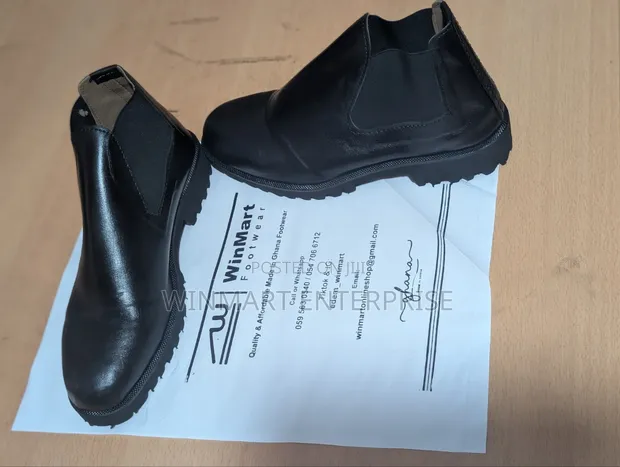 Ghana Made Leather Chelsea Boots - 1