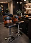 Royal Comfort Brown Adjustable Counter Chair - 2