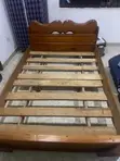Bed, Mattress & Wardrobe Set - 1