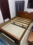 Bed, Mattress & Wardrobe Set - 2