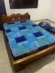 Bed, Mattress & Wardrobe Set - 3
