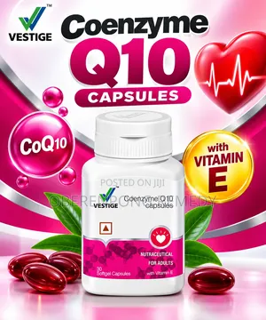Vestige Coenzyme Q10 Capsules with Vitamin E