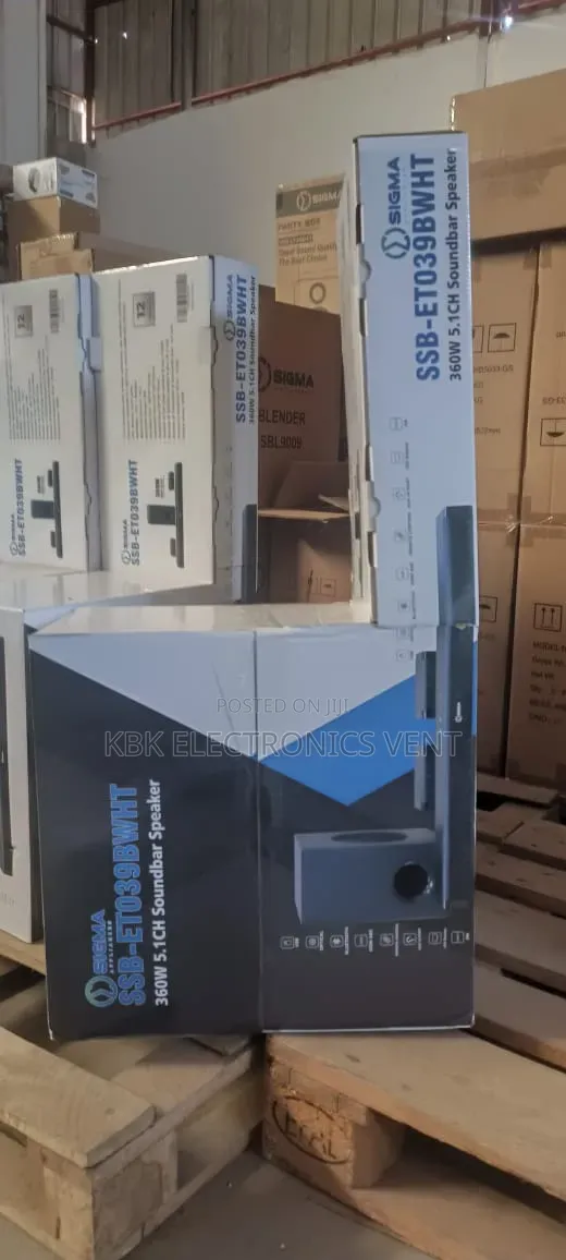 Sigma 360W 5.1 Channel Bluetooth Sound System - 1