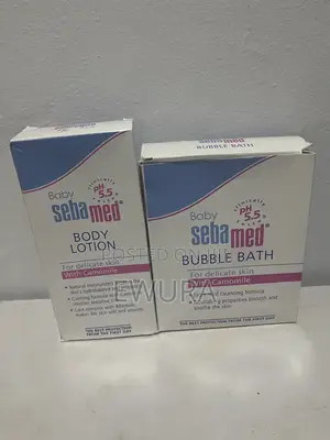 Sebamed Baby Body Lotion and Wash (200ml Each)