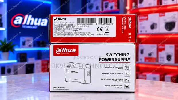 Dahua DH-PFM344D-8CH-BS 8-Channel Switching Power Supply - 1