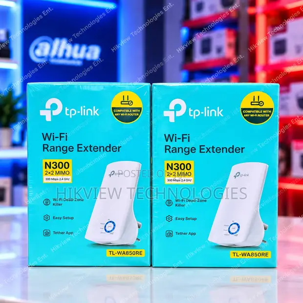 TP-Link TL-WA850RE 300Mbps Wi-Fi Range Extender - 1