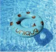 Afro Unicorn Inflatable Swimming Ring - 39 Inches - 2