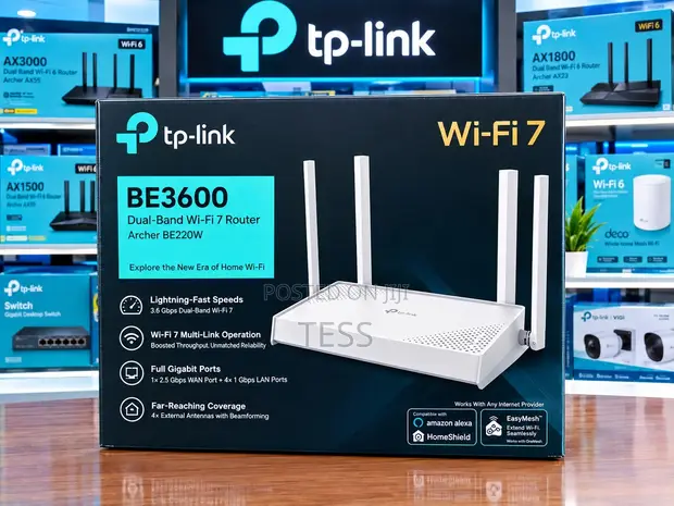 TP-Link Archer BE220 Wi-Fi 7 Router - 1