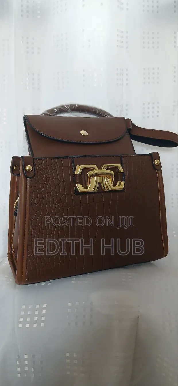 Classic Brown Leather Corporate Bag - 1