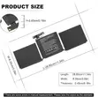 MacBook Pro Retina 13'' A1708 Battery (Late 2016-2017) - 2