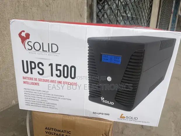 Solid 1500VA UPS - Brand New - 1