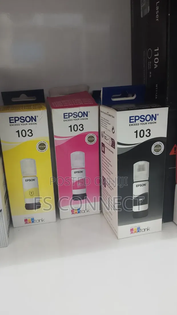 Epson 103 Ink Toner - All Colours - 1