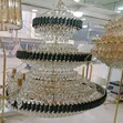 Altrance Black Shield 4-Layer Chandelier Light - 2