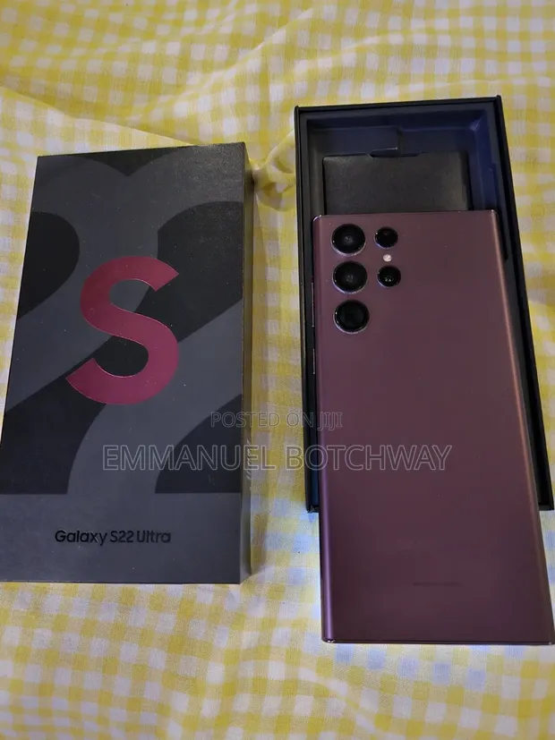 New Samsung Galaxy S22 Ultra 256GB Pink - 1