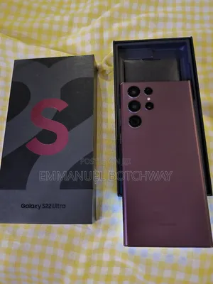 New Samsung Galaxy S22 Ultra 256GB Pink