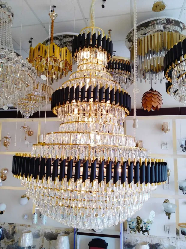Grand Duplex Chandelier - 800mm x 1200mm - 1