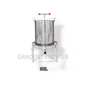 Classic 38L Stainless Steel Honey & Wax Press