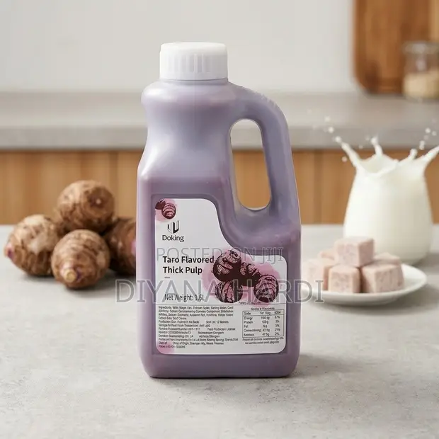 Doking Taro Flavored Thick Pulp Puree (1.6L) - 1