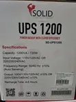 Solid 1200VA Pro Line Interactive UPS - 3