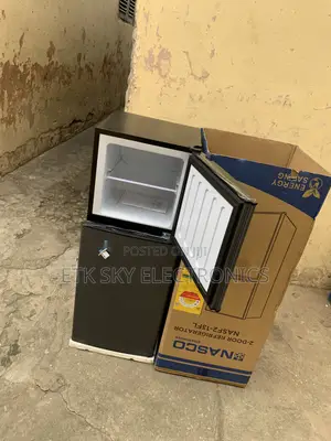 Brand New Nasco 112L Double Door Fridge
