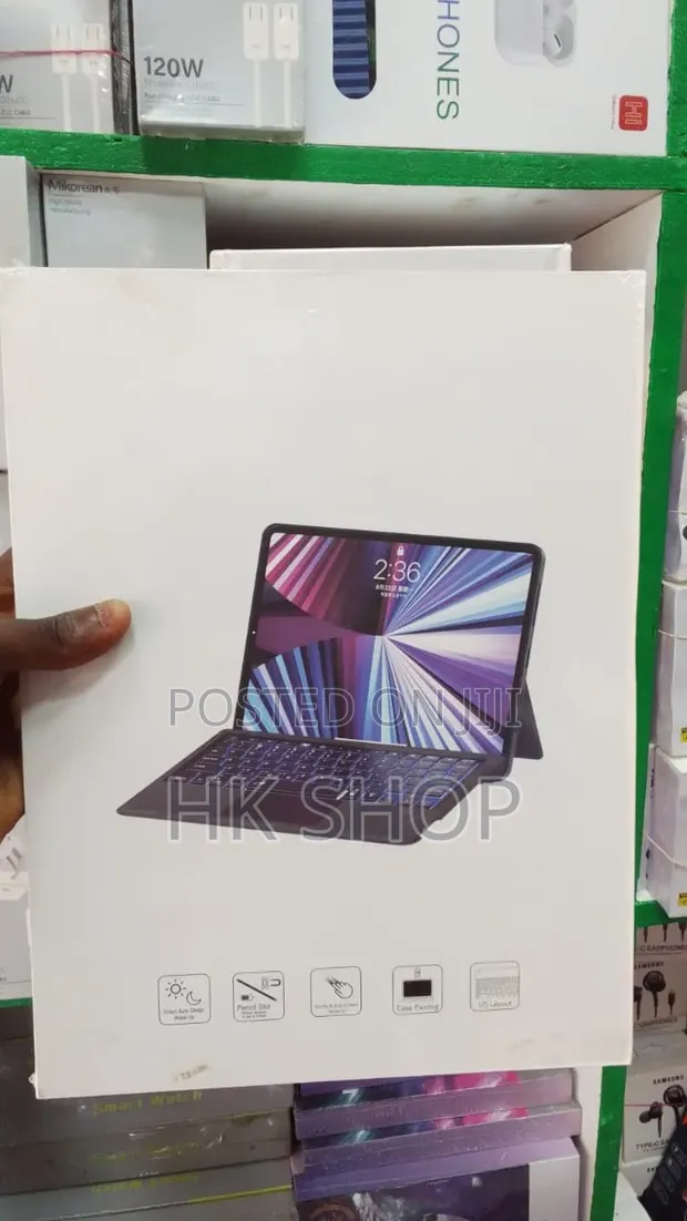 Samsung Galaxy Tab S10 Plus / S7 FE / S8 Plus 12.4" Smart Keyboard Case - 1