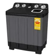 Nasco 11kg Semi Automatic Twin Tub Washing Machine - Dark Grey - 2