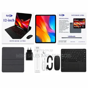 Zynix Notebook 12 Pro Tablet 256GB Gray
