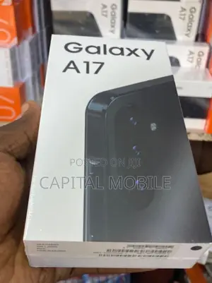 New Samsung Galaxy A17 256GB Black