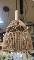 Handwoven Rattan/Jute Pendant Light - 2