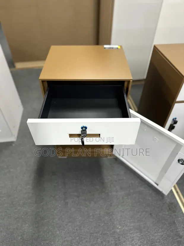 Lockable Steel Office Storage Cabinet - 1