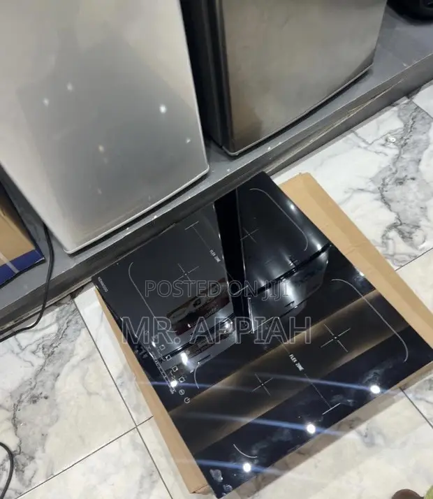 Brand New Kenwood 60cm Built-in Tempered Glass Hob (Black) - 1