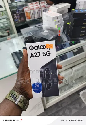 New Samsung Galaxy A27 128GB Black