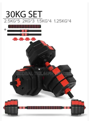 30kg Adjustable Dumbbell Set