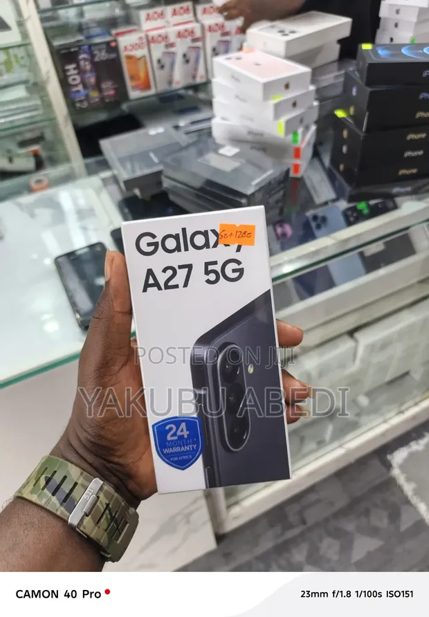 New Samsung Galaxy A27 256GB Black - 1