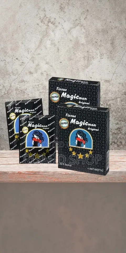 Super Magic Tissue - Men's Antiseptic Wipes - 1