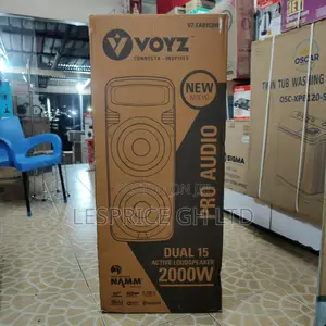 Voyz 2000W Bluetooth Portable Speaker with Microphone