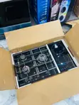 Kenwood 90cm Built-In Oven with 2 Electric + 3 Gas Hobs (Black) - 1