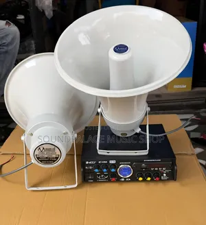 Maxx-On UHC-30 PA Horn Speaker & Bluetooth Amplifier Set