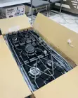 Kenwood 90cm Black Tempered Glass Gas Hob - 2