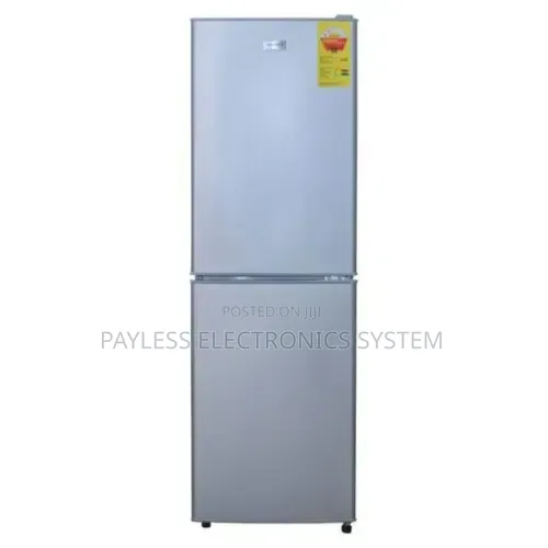 Nasco NASD2-24FL 196L Double Door Bottom Freezer Refrigerator - 1