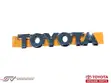 Toyota Writings Emblem - Brand New Chrome Tailgate Badge - 1