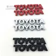Toyota Writings Emblem - Brand New Chrome Tailgate Badge - 2
