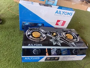 Ailyons 3-Burner Gas Cooker - Brand New