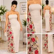 Elegant Cross Bodycon Dress for Ladies - 1