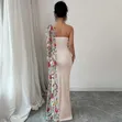 Elegant Cross Bodycon Dress for Ladies - 3