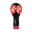Kids Ponytail Extensions with Beads - 5