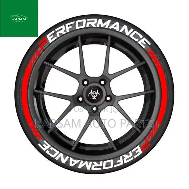 Tyre Sticker Writing - 1