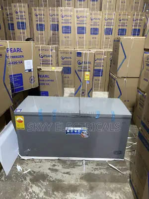 Pearl 400L Double Door Chest Freezer