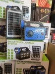 Solar Rechargeable Light/Radio/Power Bank with 3 Bulbs - 3