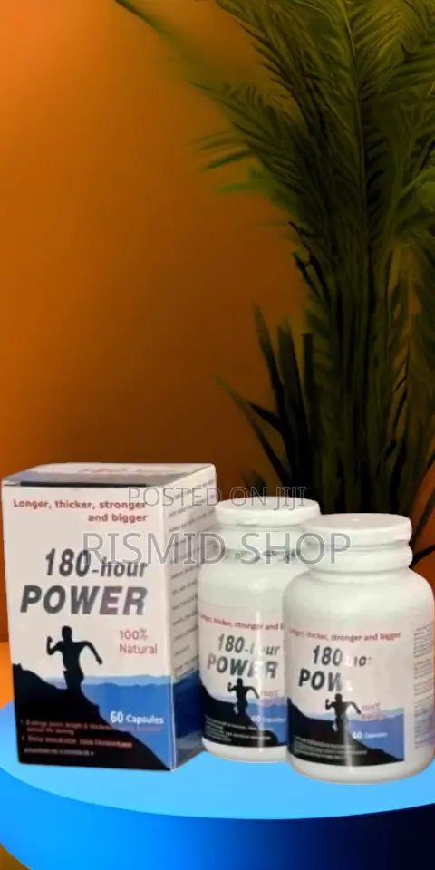 Elite 180-Hour Vitality Capsules - Advanced Men's Active Enhancement - 1